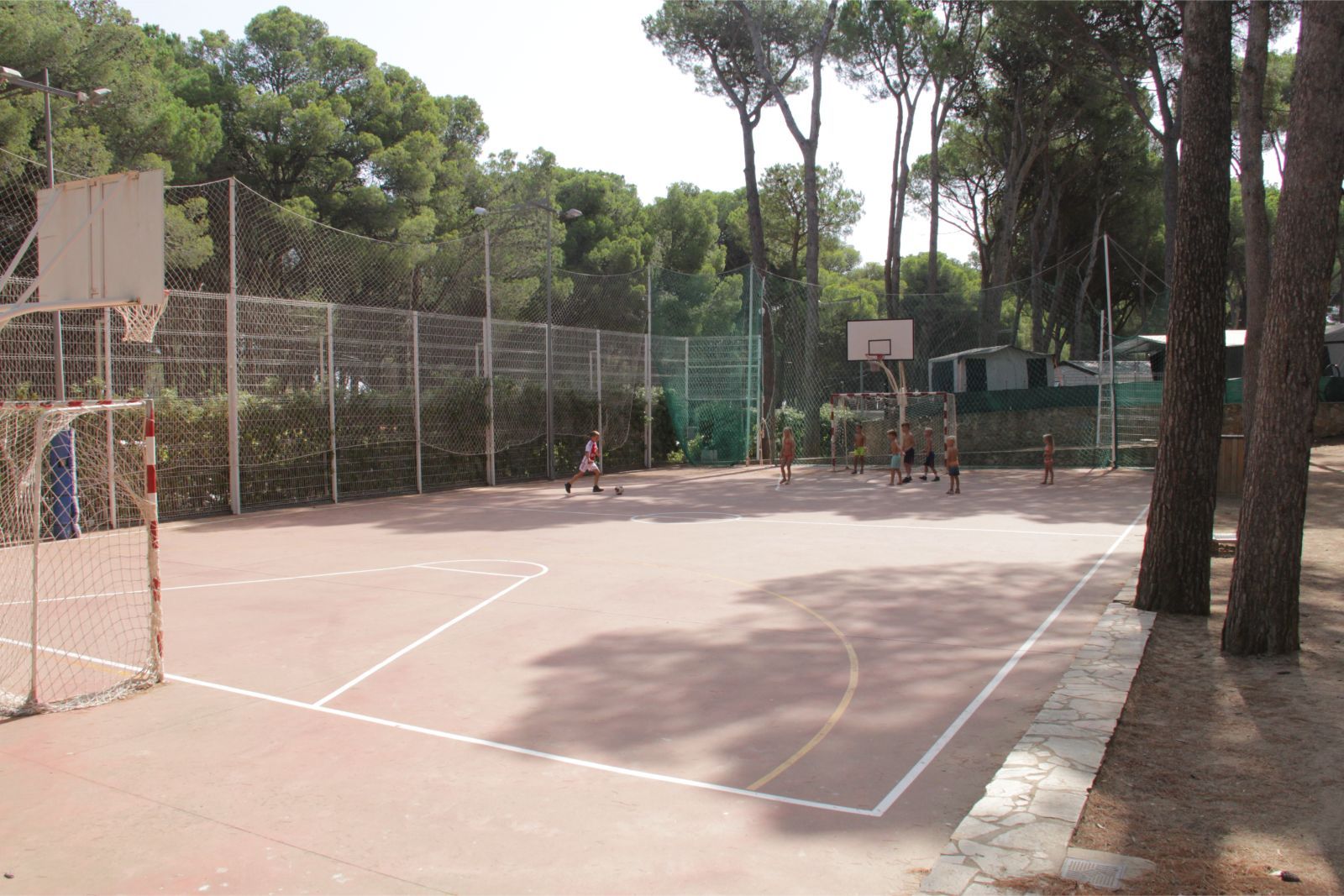 Sportbereich in Interpals Eco Resort