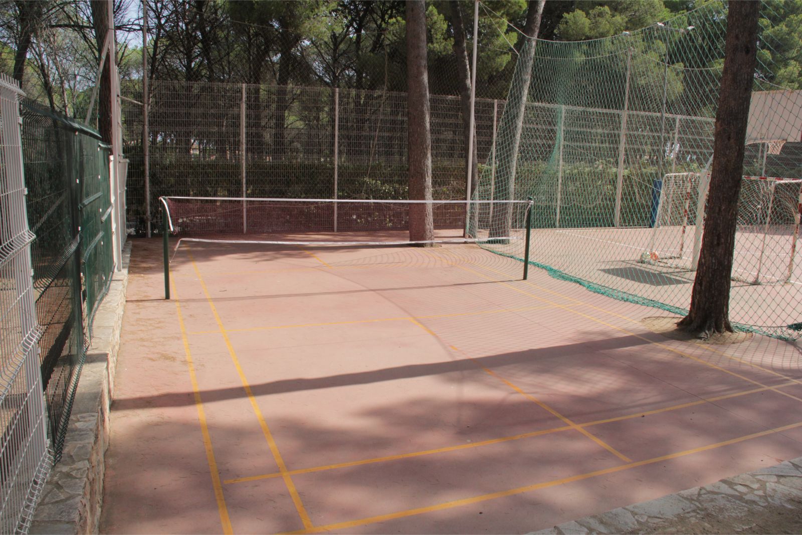 Sportbereich in Interpals Eco Resort