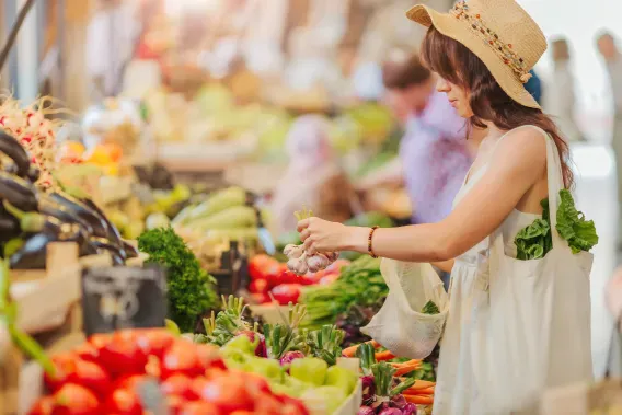 Mercado semanal de Pals